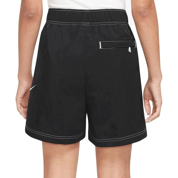 NWT Nike Women's Swoosh Woven Easy Shorts - Picture 2 of 4